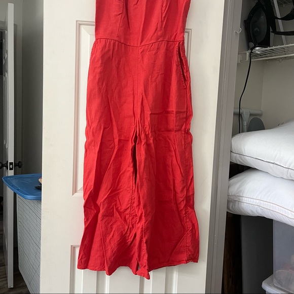 Old Navy Red Jumpsuit - Picture 2 of 7